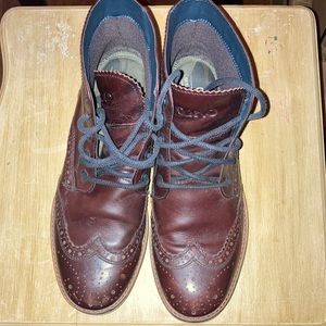 Crevo Boardwalk Lace up Men’s ankle boot, size 10 1/2.